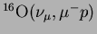 ${}^{16}{\rm O}(\nu_\mu,\mu^-p)$