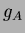 $\displaystyle g_A$