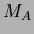 $\displaystyle M_A$